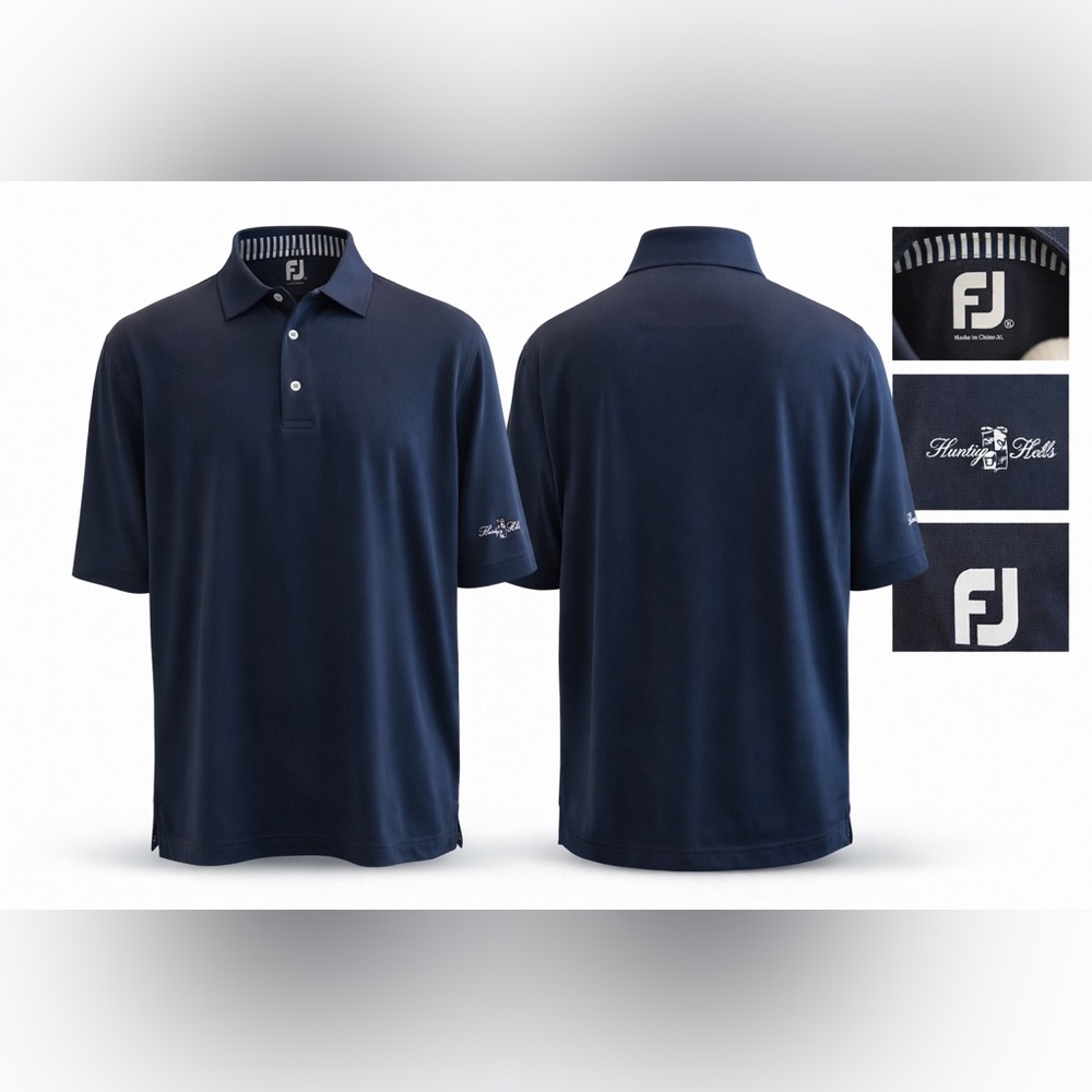 FootJoy Men's Navy Polo Shirt